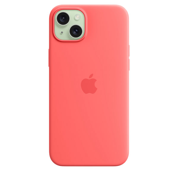 Чехол для смартфона Apple iPhone 15 Plus Silicone Case with MagSafe - Guava (MT163) MT163