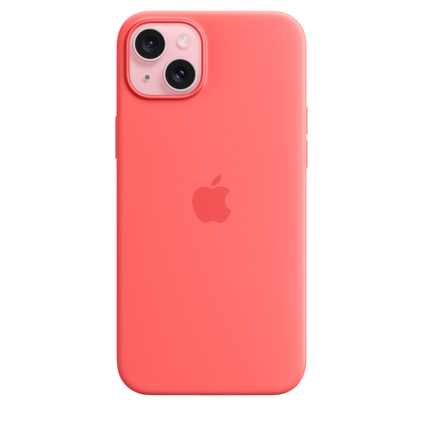 Чехол для смартфона Apple iPhone 15 Plus Silicone Case with MagSafe - Guava (MT163) MT163