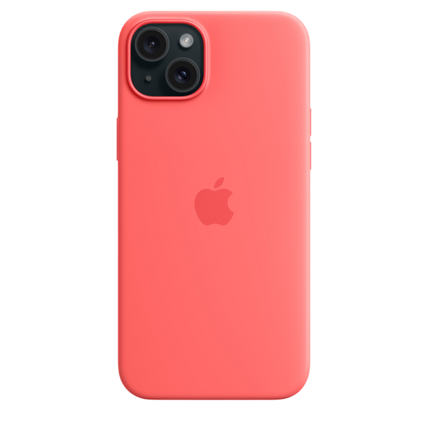 Чехол для смартфона Apple iPhone 15 Plus Silicone Case with MagSafe - Guava (MT163) MT163