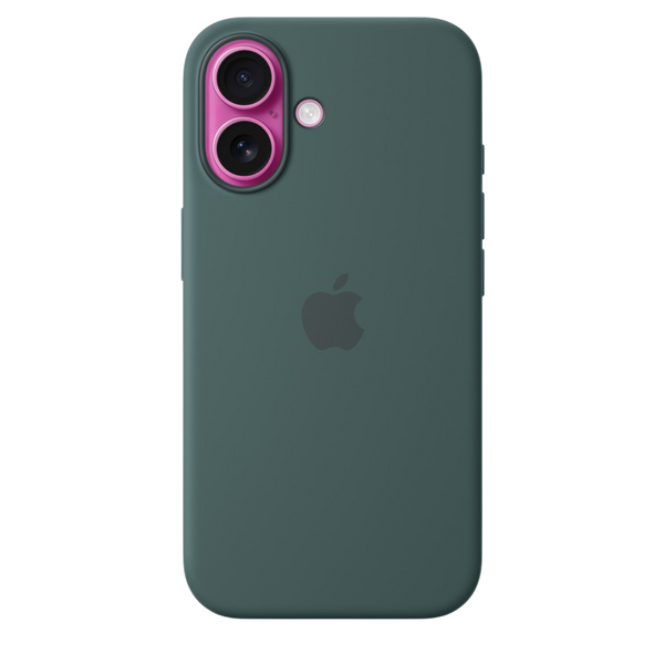 Чохол для Apple iPhone 16 Silicone Case with MagSafe - Lake Green (MYY83) CH-0069