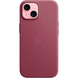 Чохол для смартфона Apple iPhone 15 FineWoven Case with MagSafe - Mulberry (MT3E3) MT3E3