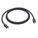 Кабель Apple Thunderbolt 5 USB-C Pro Cable 1m Black (MC9C4) MC9C4 1