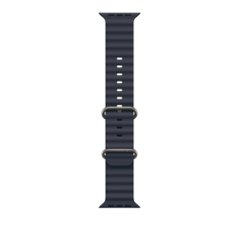 Темно-синій ремінець Apple Ocean Band Navy з титановою застібкою для Apple Watch 44&ndash;49 мм &ndash; модель MXTH3