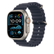 Ремінець Ocean Band Navy з титановим гачком &ndash; вигляд збоку, модель MXTH3