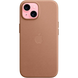 Чохол для смартфона Apple iPhone 15 FineWoven Case with MagSafe - Taupe (MT3C3) MT3C3 1