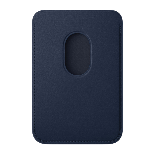 Чохол для пластикових карт Apple iPhone FineWoven Wallet with MagSafe &ndash; Deep Blue (MA6X4) MA6X4