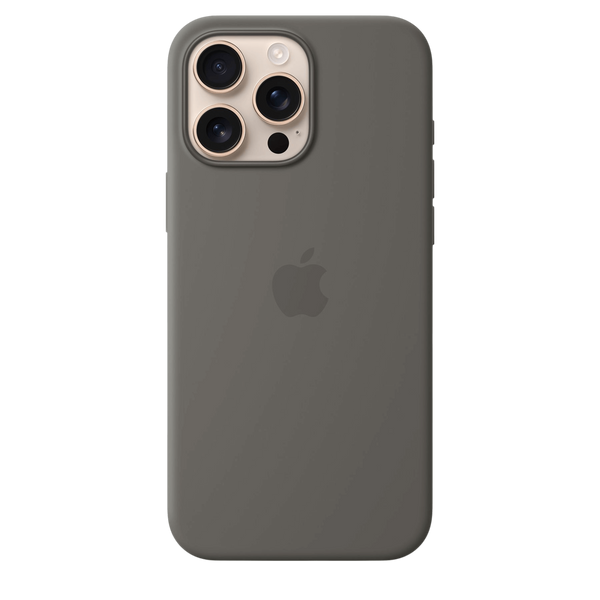 Чехол для Apple iPhone 16 Pro Max Silicone Case with MagSafe - Stone Gray (MYYV3) CH-0036