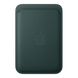 Чохол для пластикових карт Apple iPhone FineWoven Wallet with MagSafe &ndash; Dark Green (MA6Y4) MA6Y4