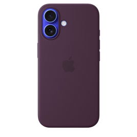 Чохол для Apple iPhone 16 Silicone Case with MagSafe - Plum (MYY43) CH-0070