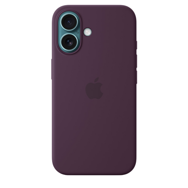 Чохол для Apple iPhone 16 Silicone Case with MagSafe - Plum (MYY43) CH-0070