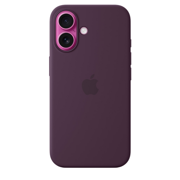 Чохол для Apple iPhone 16 Silicone Case with MagSafe - Plum (MYY43) CH-0070