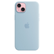 Чохол для смартфона Apple iPhone 15 Plus Silicone Case with MagSafe - Light Blue (MWNH3) MWNH3
