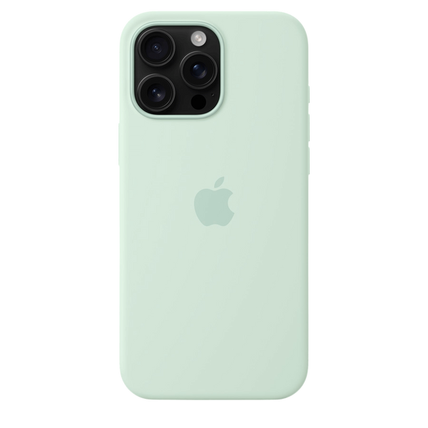 Чохол для Apple iPhone 16 Pro Max Silicone Case with MagSafe &ndash; Aquamarine (MDGY4) CH-0032