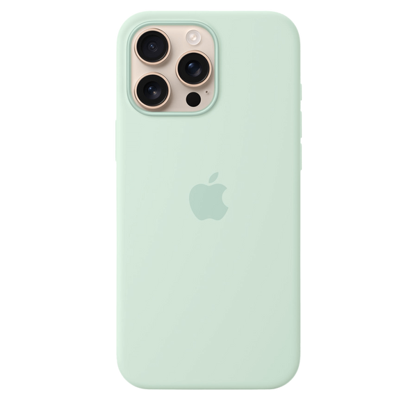 Чохол для Apple iPhone 16 Pro Max Silicone Case with MagSafe &ndash; Aquamarine (MDGY4) CH-0032