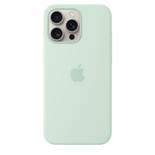 Чохол для Apple iPhone 16 Pro Max Silicone Case with MagSafe &ndash; Aquamarine (MDGY4) CH-0032