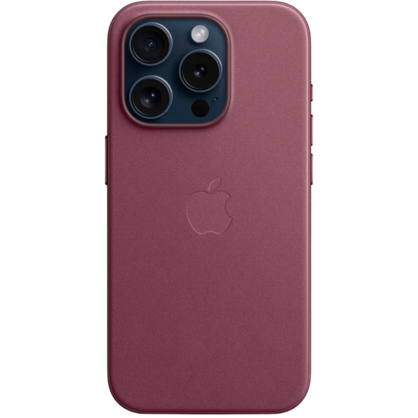 Чохол для смартфона Apple iPhone 15 Pro FineWoven Case with MagSafe - Mulberry (MT4L3) MT4L3 Чохол для смартфона Apple iPhone 15 Pro FineWoven Case with MagSafe - Mulberry (MT4L3) MT4L3