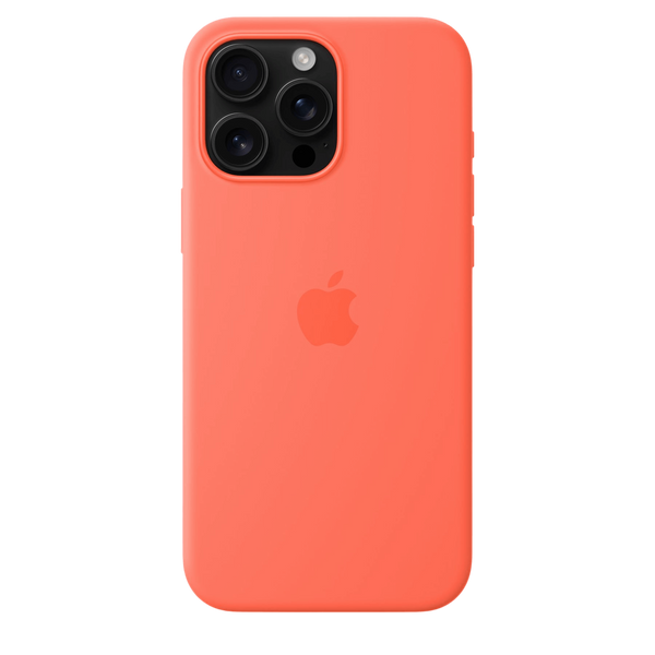 Чохол для Apple iPhone 16 Pro Max Silicone Case with MagSafe &ndash; Tangerine (MDGX4) CH-0033