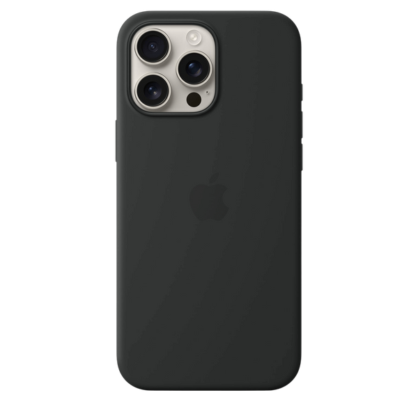 Чохол для Apple iPhone 16 Pro Max Silicone Case with MagSafe - Black (MYYT3) CH-0037