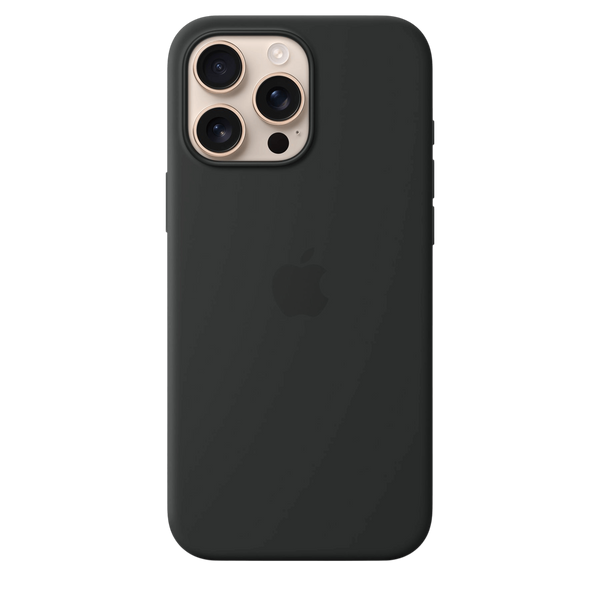 Чохол для Apple iPhone 16 Pro Max Silicone Case with MagSafe - Black (MYYT3) CH-0037