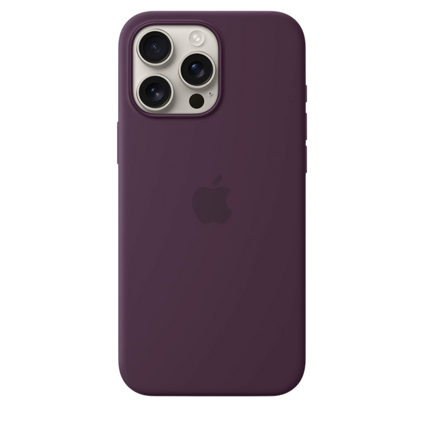 Чохол для Apple iPhone 16 Pro Max Silicone Case with MagSafe - Plum (MYYW3) CH-0040