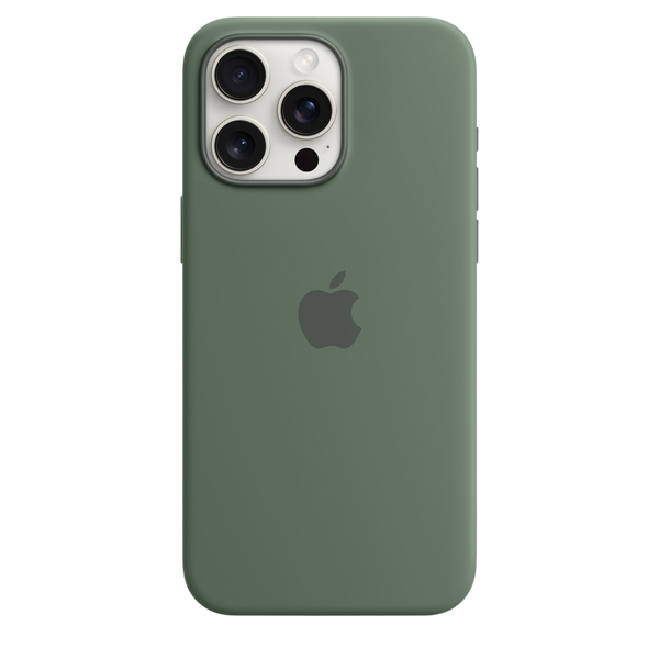 Чохол для смартфона Apple iPhone 15 Pro Max Silicone Case with MagSafe - Cypress (MT1X3) MT1X3