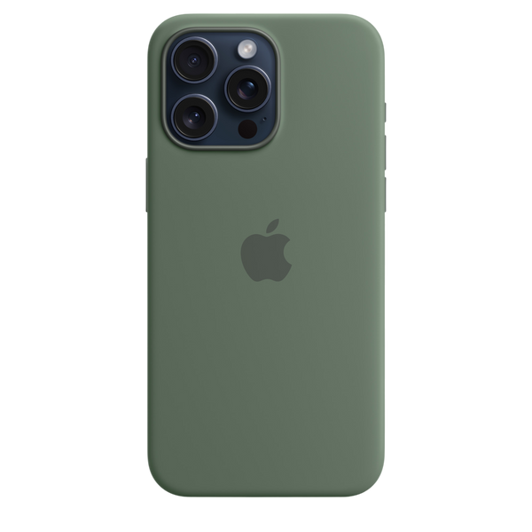 Чохол для смартфона Apple iPhone 15 Pro Max Silicone Case with MagSafe - Cypress (MT1X3) MT1X3