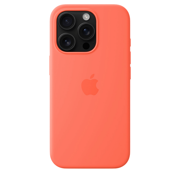 Чохол для Apple iPhone 16 Pro Silicone Case with MagSafe - Tangerine (MDFY4) CH-0052