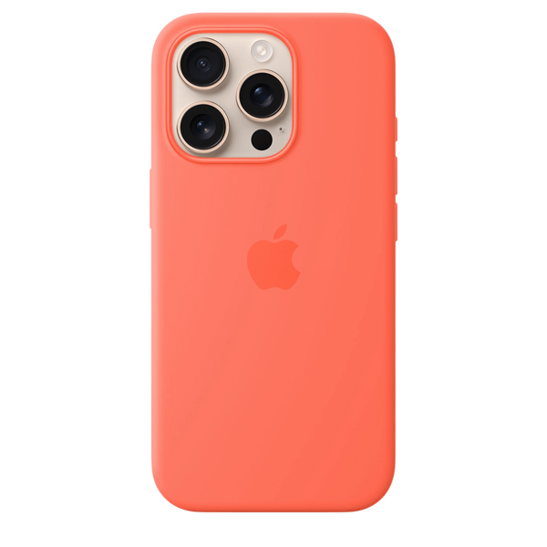 Чохол для Apple iPhone 16 Pro Silicone Case with MagSafe - Tangerine (MDFY4) CH-0052