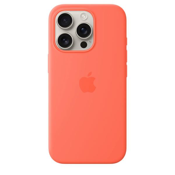 Чохол для Apple iPhone 16 Pro Silicone Case with MagSafe - Tangerine (MDFY4) CH-0052