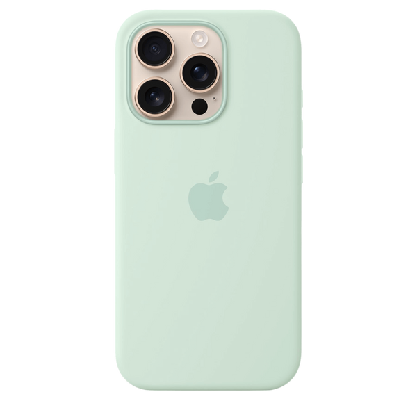 Чохол для Apple iPhone 16 Pro Silicone Case with MagSafe - Aquamarine (MDG04) CH-0045