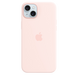 Чохол для смартфона Apple iPhone 15 Plus Silicone Case with MagSafe - Light Pink (MT143) MT143
