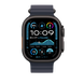 Apple Watch з темно-синім ремінцем Ocean Band Navy на руці &ndash; модель MYPA3