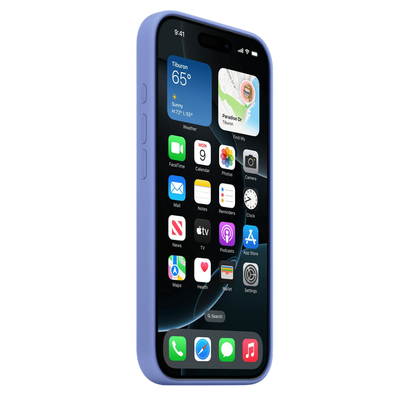 Чохол для Apple iPhone 16 Pro Silicone Case with MagSafe - Periwinkle (MDG14) CH-0050