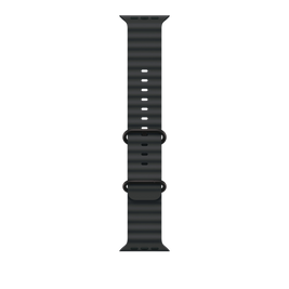 Чорний ремінець Apple Ocean Band Black з чорною титановою застібкою для Apple Watch 44&ndash;49 мм &ndash; модель MYPD3