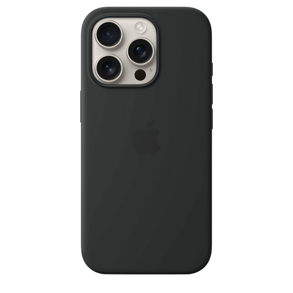 Чохол для Apple iPhone 16 Pro Silicone Case with MagSafe - Black (MYYJ3) CH-0046