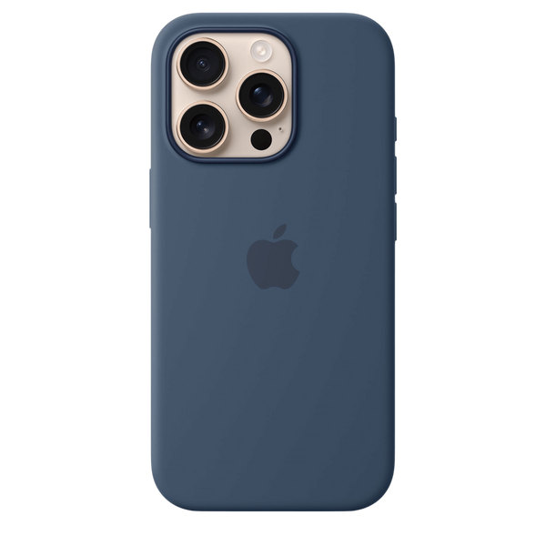 Чохол для Apple iPhone 16 Pro Silicone Case with MagSafe - Denim (MYYK3) CH-0047