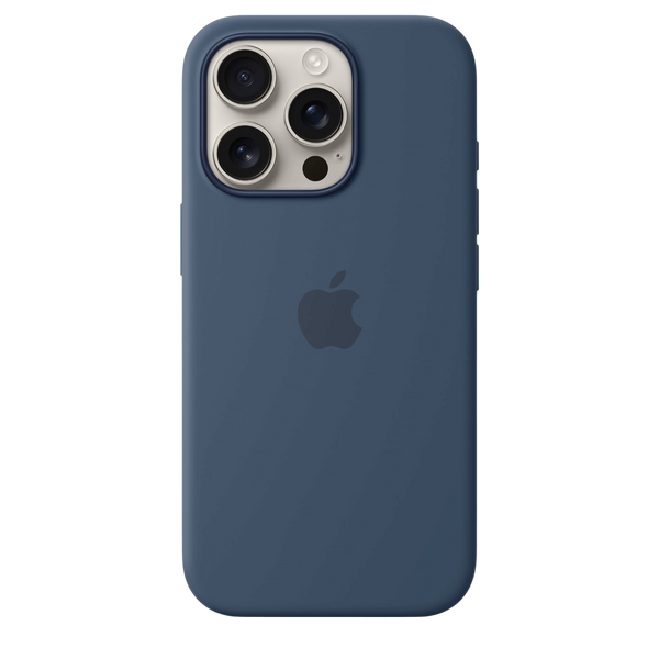 Чохол для Apple iPhone 16 Pro Silicone Case with MagSafe - Denim (MYYK3) CH-0047