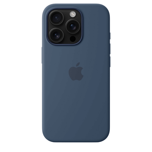 Чохол для Apple iPhone 16 Pro Silicone Case with MagSafe - Denim (MYYK3) CH-0047