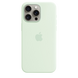 Чохол для смартфона Apple iPhone 15 Pro Max Silicone Case with MagSafe - Soft Mint (MWNQ3) MWNQ3