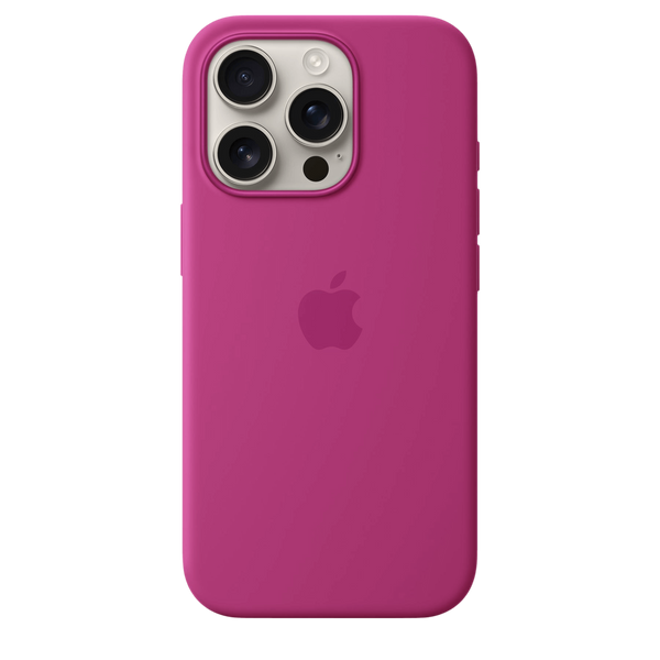 Чехол для Apple iPhone 16 Pro Silicone Case with MagSafe - Fuchsia (MYYN3) CH-0054