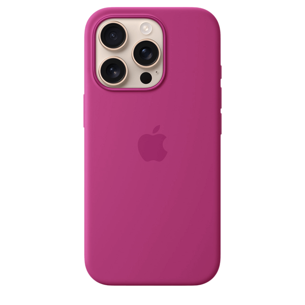 Чехол для Apple iPhone 16 Pro Silicone Case with MagSafe - Fuchsia (MYYN3) CH-0054
