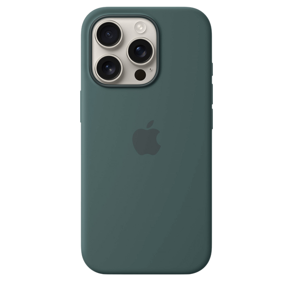Чохол для Apple iPhone 16 Pro Silicone Case with MagSafe - Lake Green (MYYR3) CH-0048