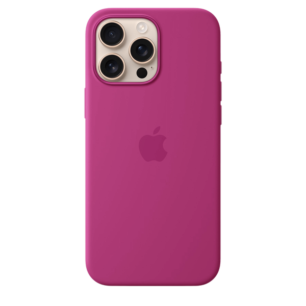 Чехол для Apple iPhone 16 Pro Max Silicone Case with MagSafe - Fuchsia (MYYX3) CH-0034