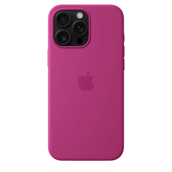 Чехол для Apple iPhone 16 Pro Max Silicone Case with MagSafe - Fuchsia (MYYX3) CH-0034