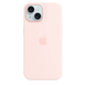Чохол для смартфона Apple iPhone 15 Silicone Case with MagSafe - Light Pink (MT0U3) MT0U3