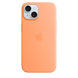 Чохол для смартфона Apple iPhone 15 Silicone Case with MagSafe - Orange Sorbet (MT0W3) MT0W3