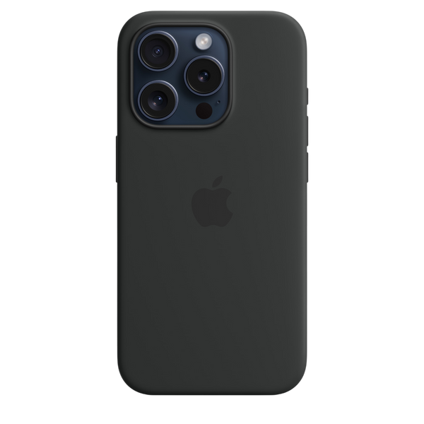 Чохол для смартфона Apple iPhone 15 Pro Silicone Case with MagSafe - Black (MT1A3) MT1A3