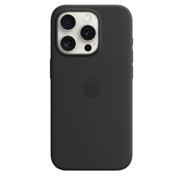 Чохол для смартфона Apple iPhone 15 Pro Silicone Case with MagSafe - Black (MT1A3) MT1A3