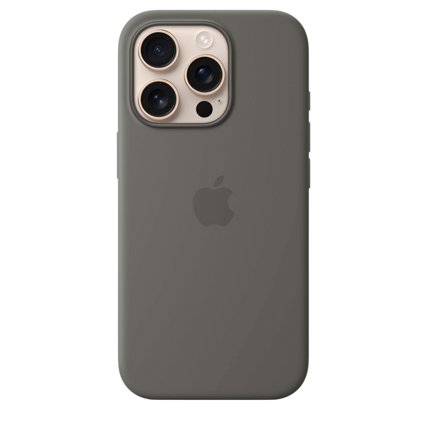 Чохол для Apple iPhone 16 Pro Silicone Case with MagSafe - Stone Gray (MYYL3) CH-0056