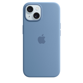 Чохол для смартфона Apple iPhone 15 Silicone Case with MagSafe - Winter Blue (MT0Y3) MT0Y3